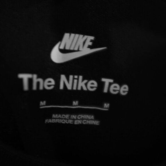 COPY - The Nike tee cotton logo Embroidered black size M - Picture 6 of 7